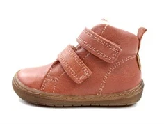 Bisgaard vinterbegyndersko Dee nude med velcro og TEX